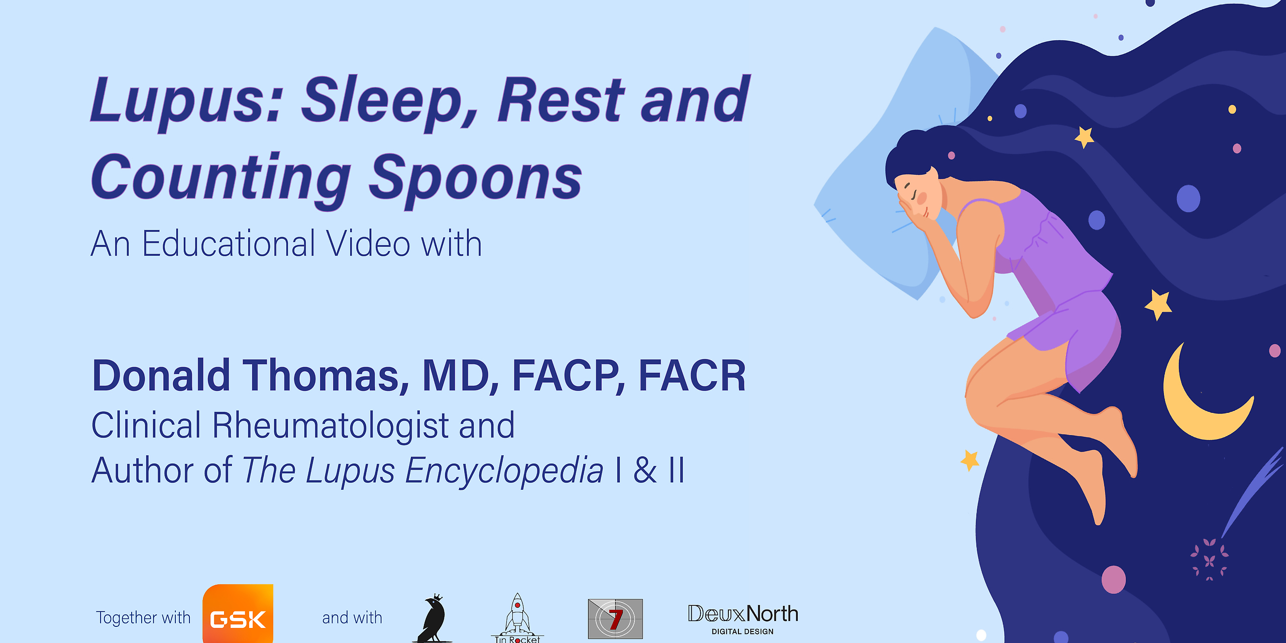 Lupus Sleep, Rest and Counting Spoons_Main Title Card